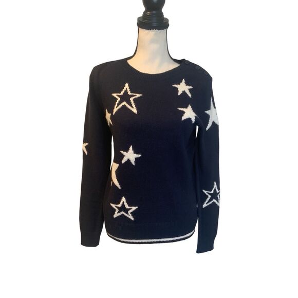 Nordstrom Star Pattern Sweater - Picture 2 of 9